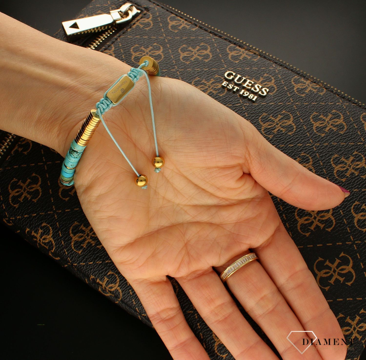 Bransoletka męska Nomination Instict Turkus 027925 033.jpg